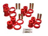Energy Suspension Rr Lwr Cab W/Thrust Washer - Red - 4.3155R