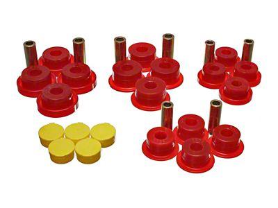 Energy Suspension Dodge Frt Cab Set - Red - 5.3120R