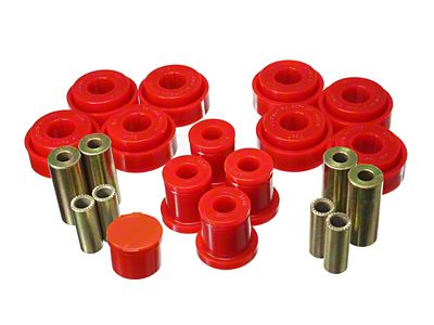 Energy Suspension Chrysler Red Front End Control Arm Bushing Set - 5.3140R