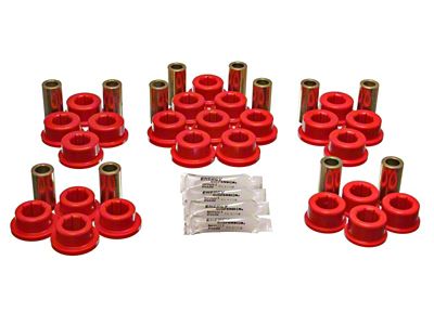 Energy Suspension 87-92 Toyota Supra Red Rear Control Arm Bushing - 8.3127R
