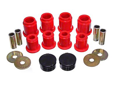 Energy Suspension 1996-2002 Toyota 4Runner Front Control Arm Bushings Red - 8.3132R