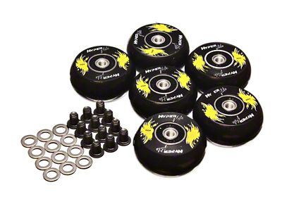 Energy Suspension 2in /50 Mm Wheel 6 Ea - Black - 9.9170G