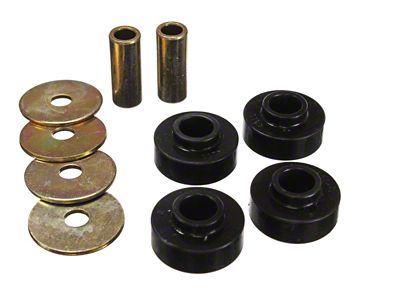Energy Suspension 89-97 Thunderbird / 99-04 Mustang Cobra Black - 4.1126G
