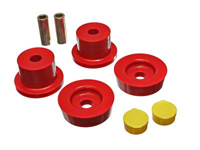 Energy Suspension 90-97 Mazda Miata Red Rear Differential Bushing Set - 11.4101R