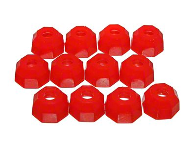 Energy Suspension Tie-Rod End Boot - Oct 12 - Red - 9.13122R