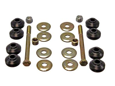 Energy Suspension 03-05 Dodge SRT4 Black Front Sway Bar End - 5.8107G