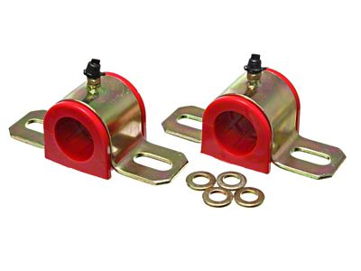 Energy Suspension 28Mm Greaseable S/B Set - Red - 9.5163R