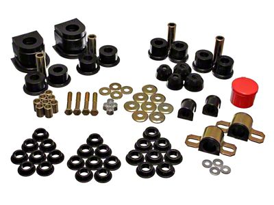 Energy Suspension 86-91 Mazda RX7 Black Hyper-Flex Master Bushing Set - 11.18101G