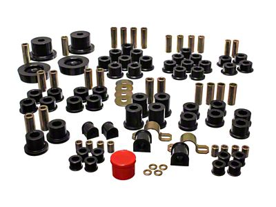 Energy Suspension 90-97 Mazda Miata Black Hyper-Flex Master Bushing Set - 11.18102G