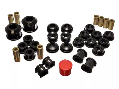 Energy Suspension 02-04 Acura RSX includes Type S Black Hyper-Flex - 16.18111G
