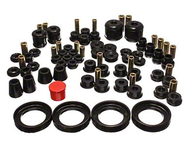 Energy Suspension 97-01 Honda Prelude Type SH Only Black Hyper-Flex - 16.18113G