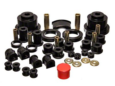 Energy Suspension 04 Pontiac GTO Black Hyper-flex Master Bushing Set - 3.18134G