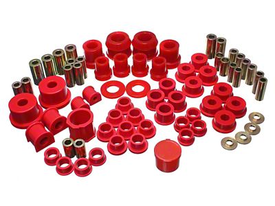 Energy Suspension 06-14 Mazda Miata Red Master Bushing Set - 11.18104R