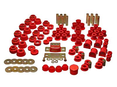 Energy Suspension 87-95 Jeep Wrangler YJ Red Hyper-Flex Master Bushing - 2.18101R