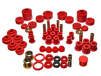 Energy Suspension 80-96 Ford F150 Std/Extra Cab Pickup Red Hyper-Flex - 4.18101R