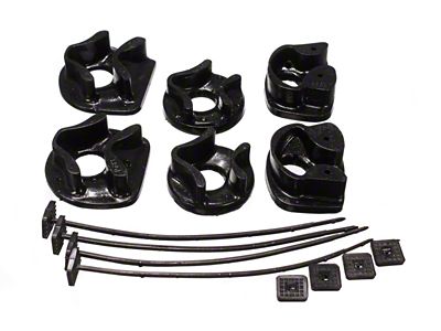 Energy Suspension 90-93 Acura Integra Black Motor Mount Inserts 2 - 16.1109G
