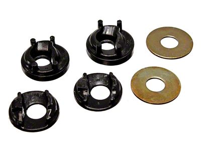 Energy Suspension 95-99 Mitsubishi Eclipse FWD/AWD Black Motor Mount Inserts - 5.1103G