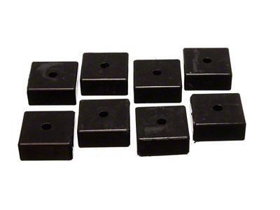 Energy Suspension Suspension Pad - Soft - 2-1/16in SQ x 3/8in - 9.9535G