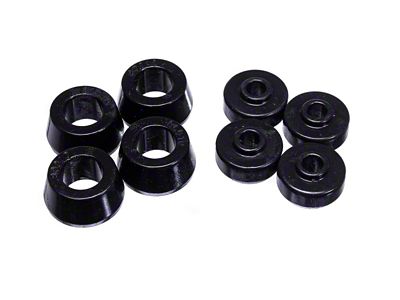 Energy Suspension 1996-2009 Toyota 4Runner Rear Shock Bushings Black - 8.8102G