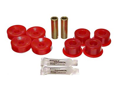 Energy Suspension 92-01 Prelude Red Rear Shock Upper and Lower - 16.8108R