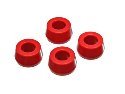 Energy Suspension Shock Bushing Set - Red - 9.8142R