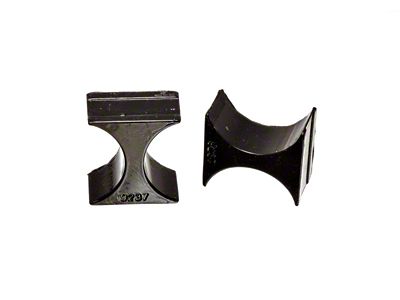 Energy Suspension 2 X 2 Shock Isolator Set - Black - 9.9161G