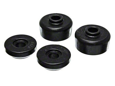 Energy Suspension 95-99 Mitsubishi Eclipse FWD/AWD Black Rear Shock Upper - 5.8104G