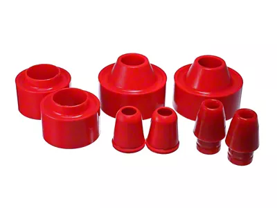 Energy Suspension 07-17 Jeep Wrangler JK Red Front & Rear - 2.6113R