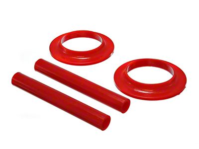 Energy Suspension Gm Spring Isolator Set - Red - 9.6102R
