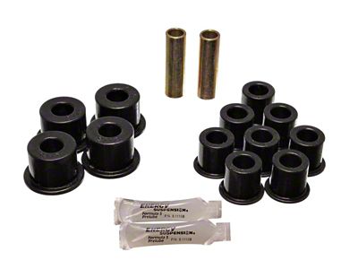 Energy Suspension Amigo Rear Spring Bushings - Black - 14.2101G