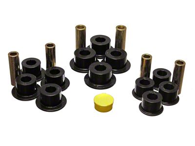Energy Suspension Chevy Rear Leaf Spring Set - Black - 3.2141G