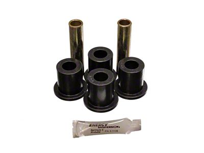 Energy Suspension Rr Spring Frame Shackle Kit - Black - 4.2128G