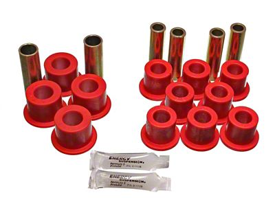 Energy Suspension 06/86-97 Nissan 720/Hardbody P/U 4WD Red Front Leaf - 7.2102R