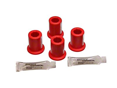 Energy Suspension Suspension Spring Bushings - Red - 8.2111R