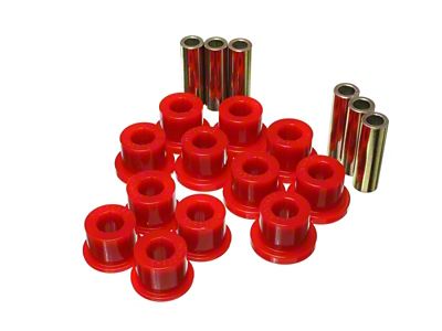 Energy Suspension 05-14 Toyota Tacoma Rear Leaf Spring Bushings - 8.2116R