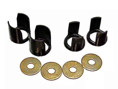 Energy Suspension 89-94 Nissan 240SX S13 Black Rear Subframe Insert - 7.1113G