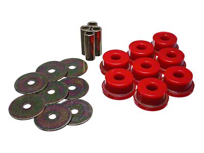 Energy Suspension 05-09 Subaru Legacy Rear Subframe Bushing Set - 19.4102R