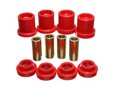 Energy Suspension 90-96 Nissan 300ZX Red Rear Sub Frame Set - 7.4102R