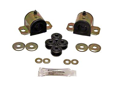 Energy Suspension 92-01 Honda Prelude Black 25mm Front Sway Bar - 16.5123G
