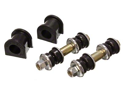 Energy Suspension 90-95 Mazda Protege/323 Black 3/4inch Front Sway Bar - 4.5139G