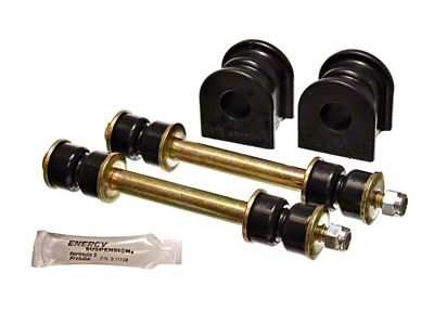 Energy Suspension 21Mm Rear Swaybar Bushing Set - Black - 4.5171G