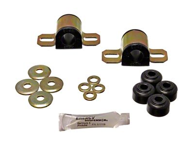 Energy Suspension 90-94 Mitsubishi Eclipse AWD Black 20mm Rear Sway - 5.5108G
