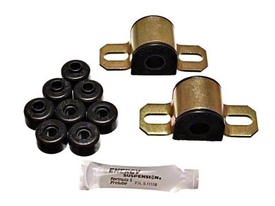 Energy Suspension 95-98 Nissan 240SX S14 Black 16mm Rear Sway - 7.5113G