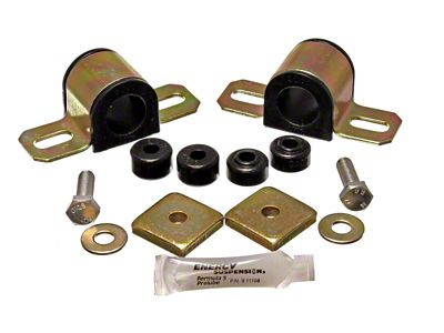 Energy Suspension 95-98 Nissan 240SX S14 Black 27mm Front Sway - 7.5114G