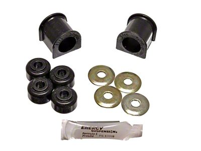 Energy Suspension 24Mm Front Stabilizer Bushings - Black - 8.5114G