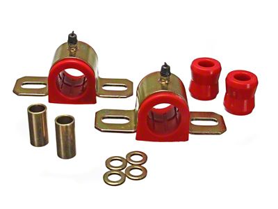 Energy Suspension Jeep 30Mm Frt Swaybar Set - Red - 2.5110R