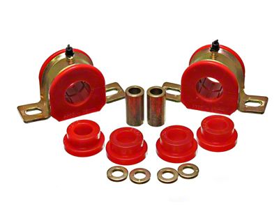 Energy Suspension 00-06 Tahoe/Yukon/Denali 2WD Red 28mm Rear Sway Bar - 3.5215R
