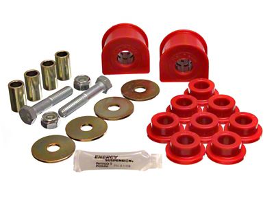 Energy Suspension 21Mm Rear Swaybar Set - Red - 4.5151R