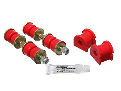 Energy Suspension 13Mm Rear Swaybar Bushing Set - Red - 4.5169R