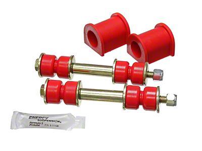 Energy Suspension 87-95 Pathfinder Red 24mm Front Sway Bar Frame - 7.5117R